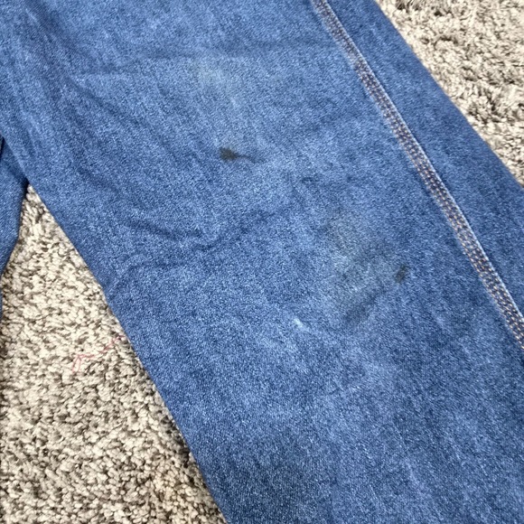 Tyndale FR Jeans Mens 36 Blue Denim‎ Flame Resistant Grunge Workwear 34x36 - Picture 9 of 16